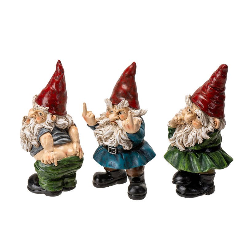 Evil Gnome Set of 3