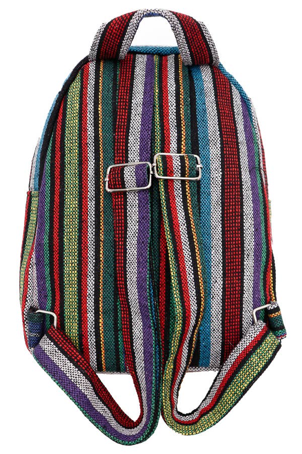 Navajo Boho Tribal Woven Backpack