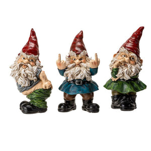 Evil Gnome Set of 3