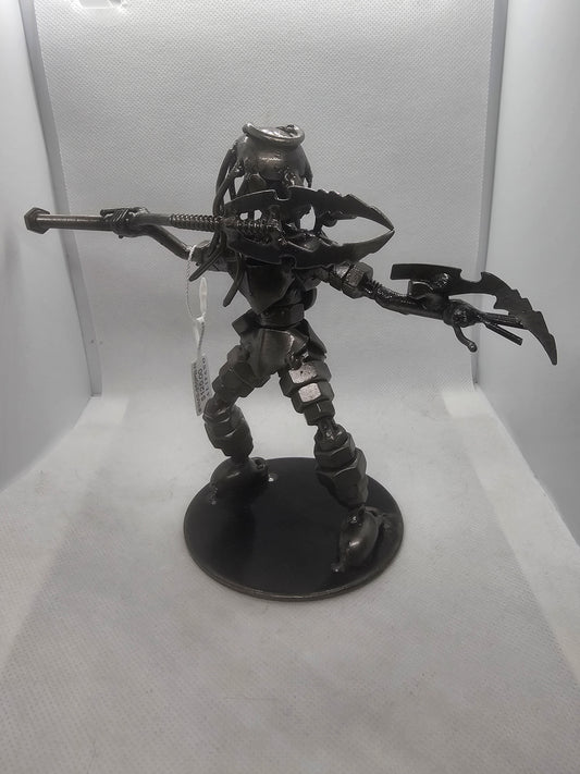 Predator Inspired Recycled Metal Sculpture #2