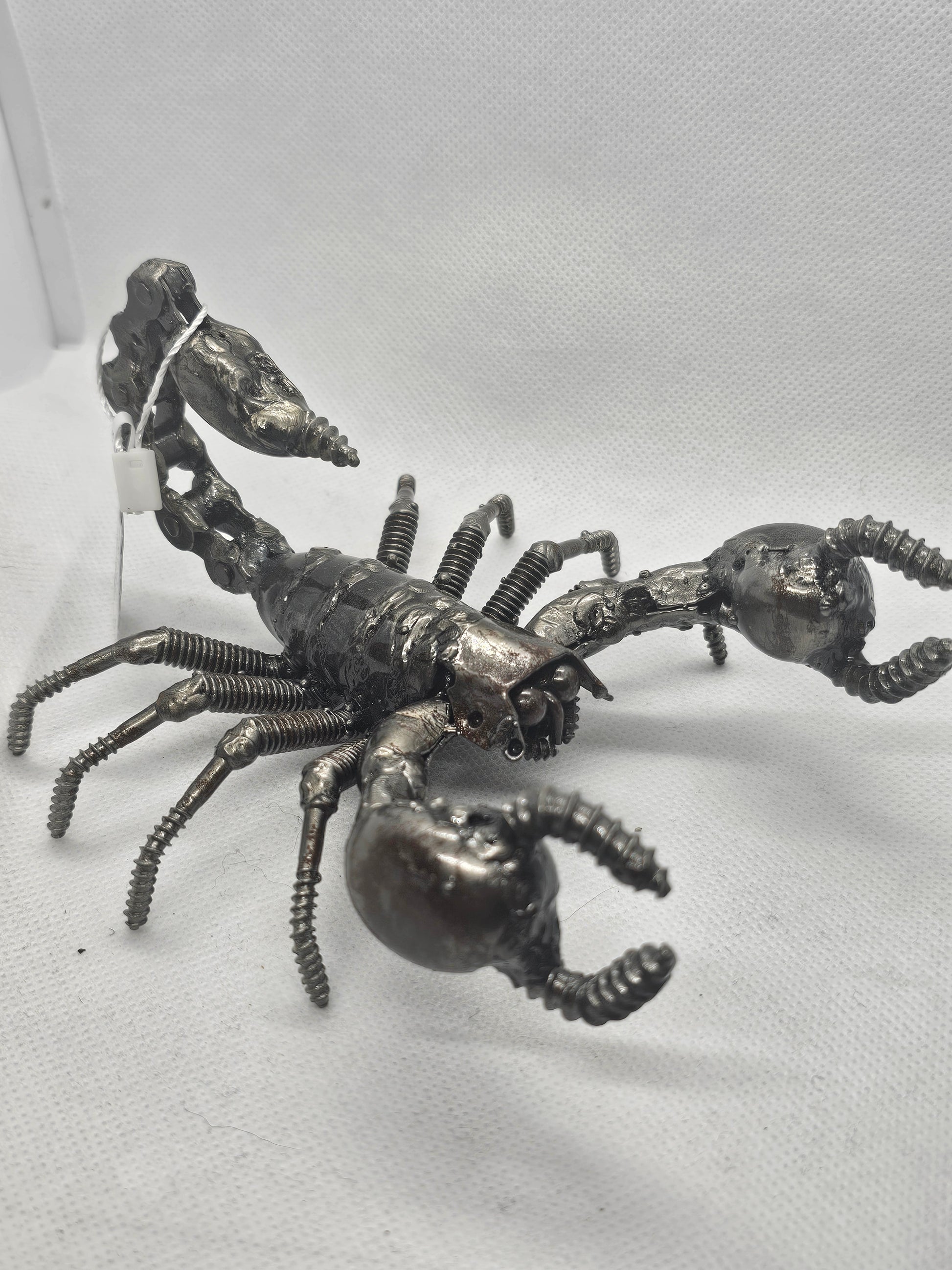 Scorpion Inspired Recycled Metal Sculpture