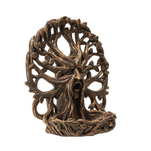 Tree Of Life Greenman Backflow Incense Burner