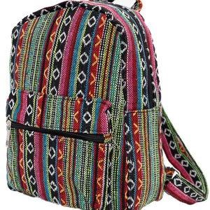 Navajo Boho Tribal Woven Backpack