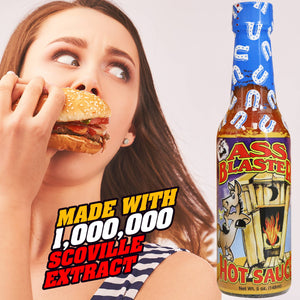 Ass Blaster Hot Sauce With Outhouse