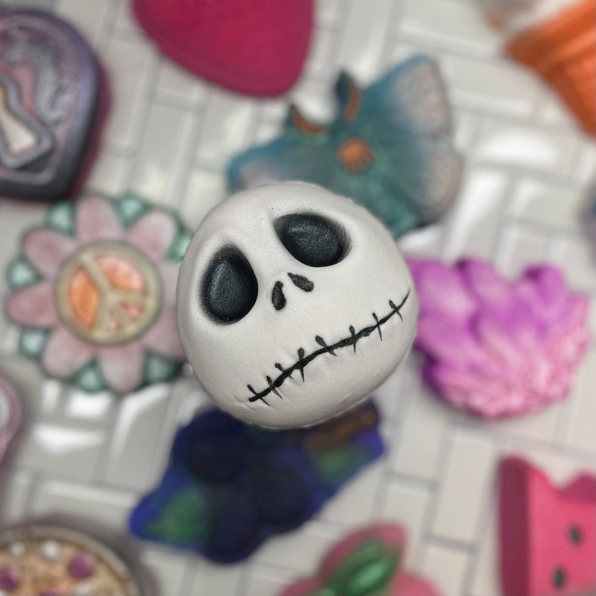 The Nightmare Before Christmas Bath Bomb it's Jack