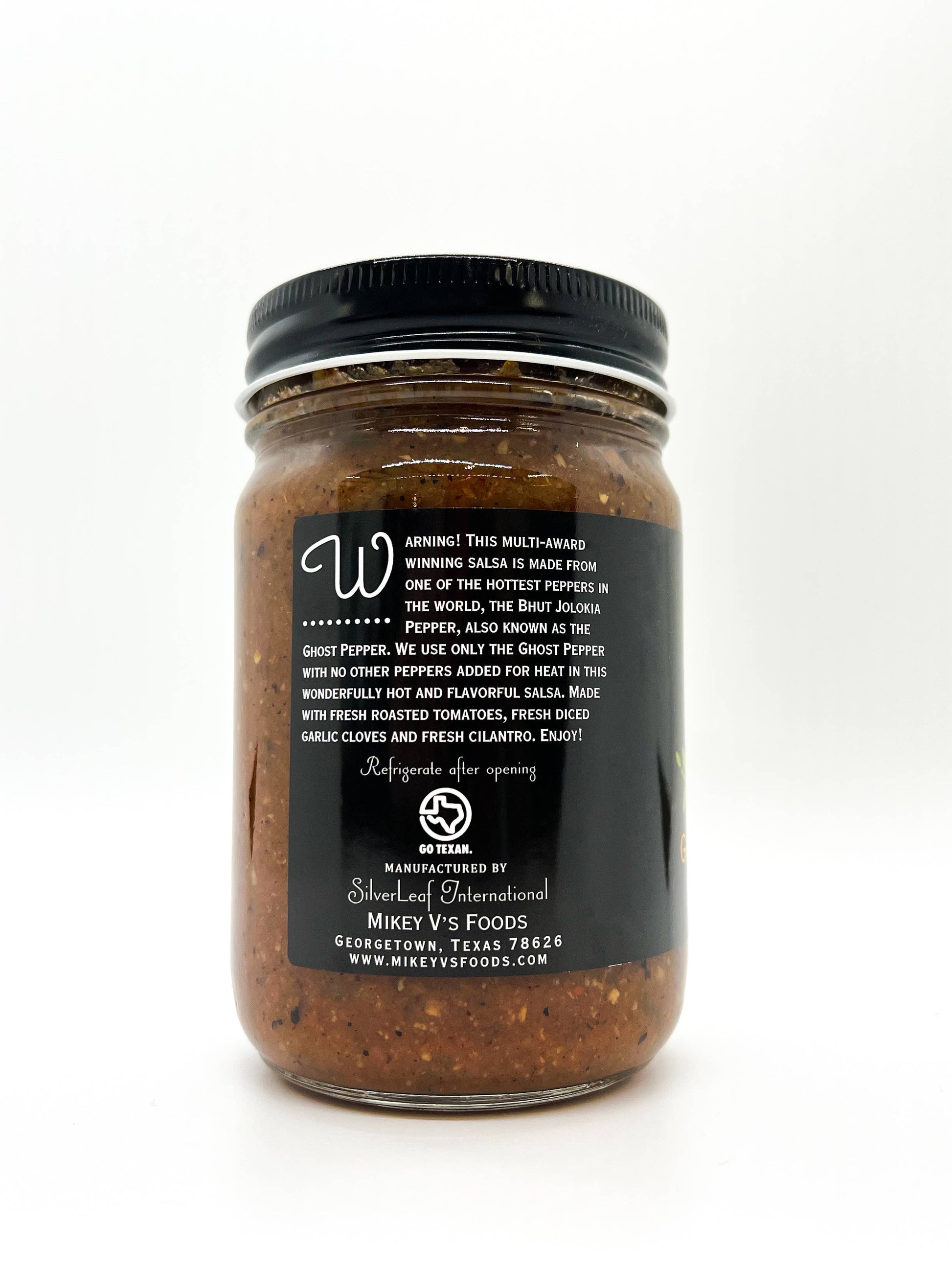 Silverleaf Ghost Pepper Salsa XXX