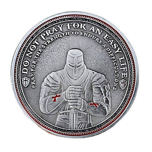 Knights Templar Crusader Shield Token Religious Coin