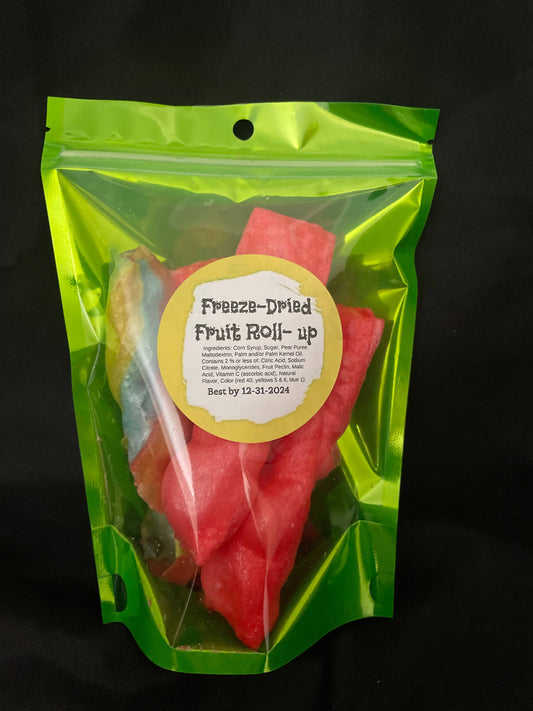 Freeze dried candy Fruit roll ups