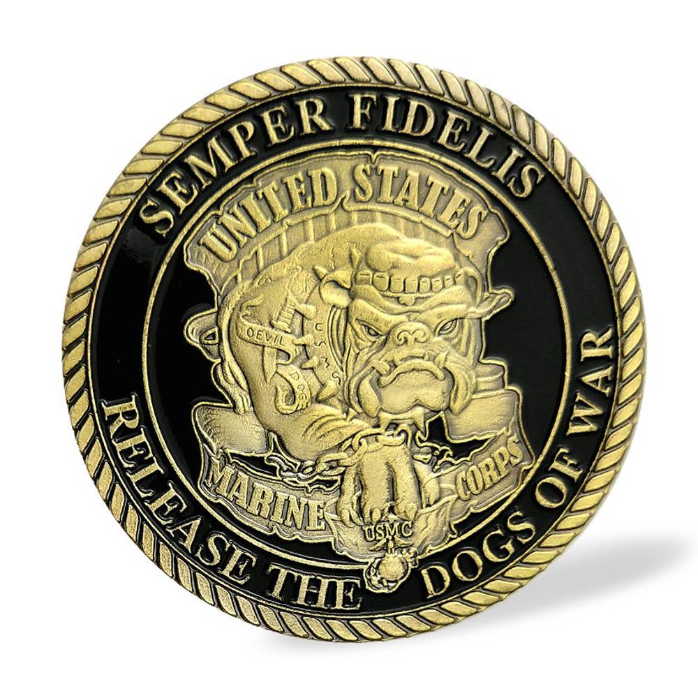 Semper Fidelis US Marine Corps Commemorative Coin