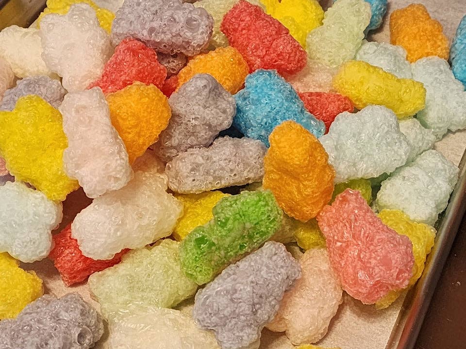 Freeze Dried Gummy Bears