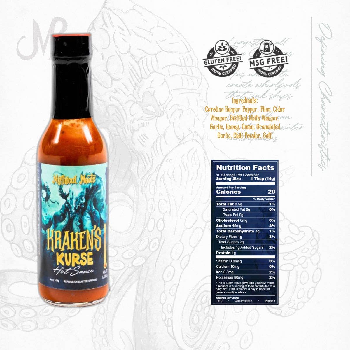 Mythical Meats Hot Sauces