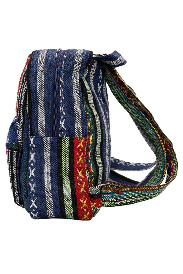 Navajo Boho Tribal Woven Backpack