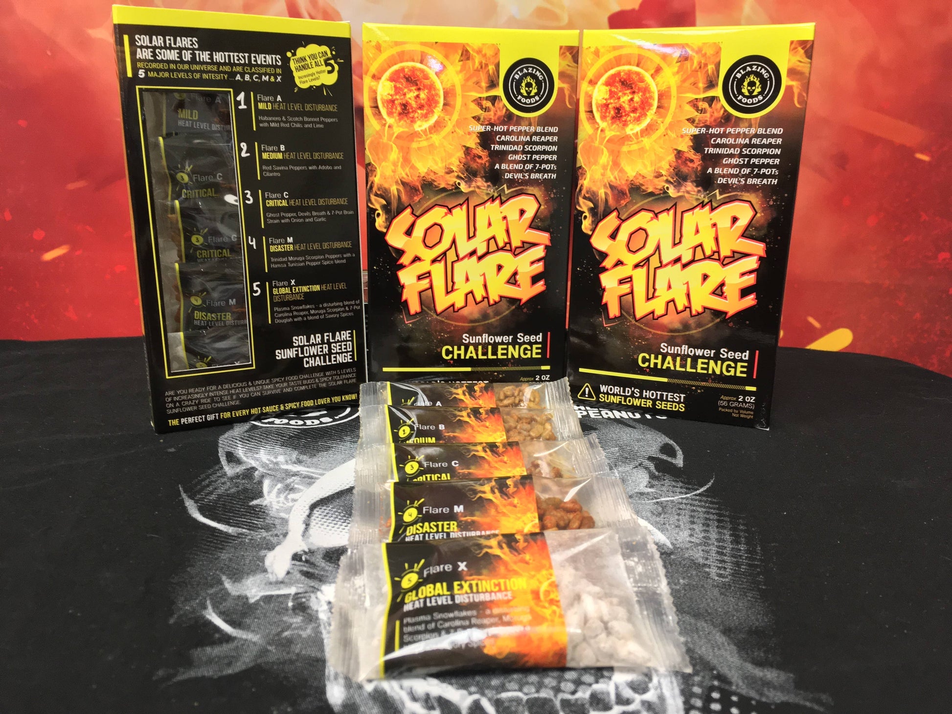 Solar Flare Sunflower Seed Challenge