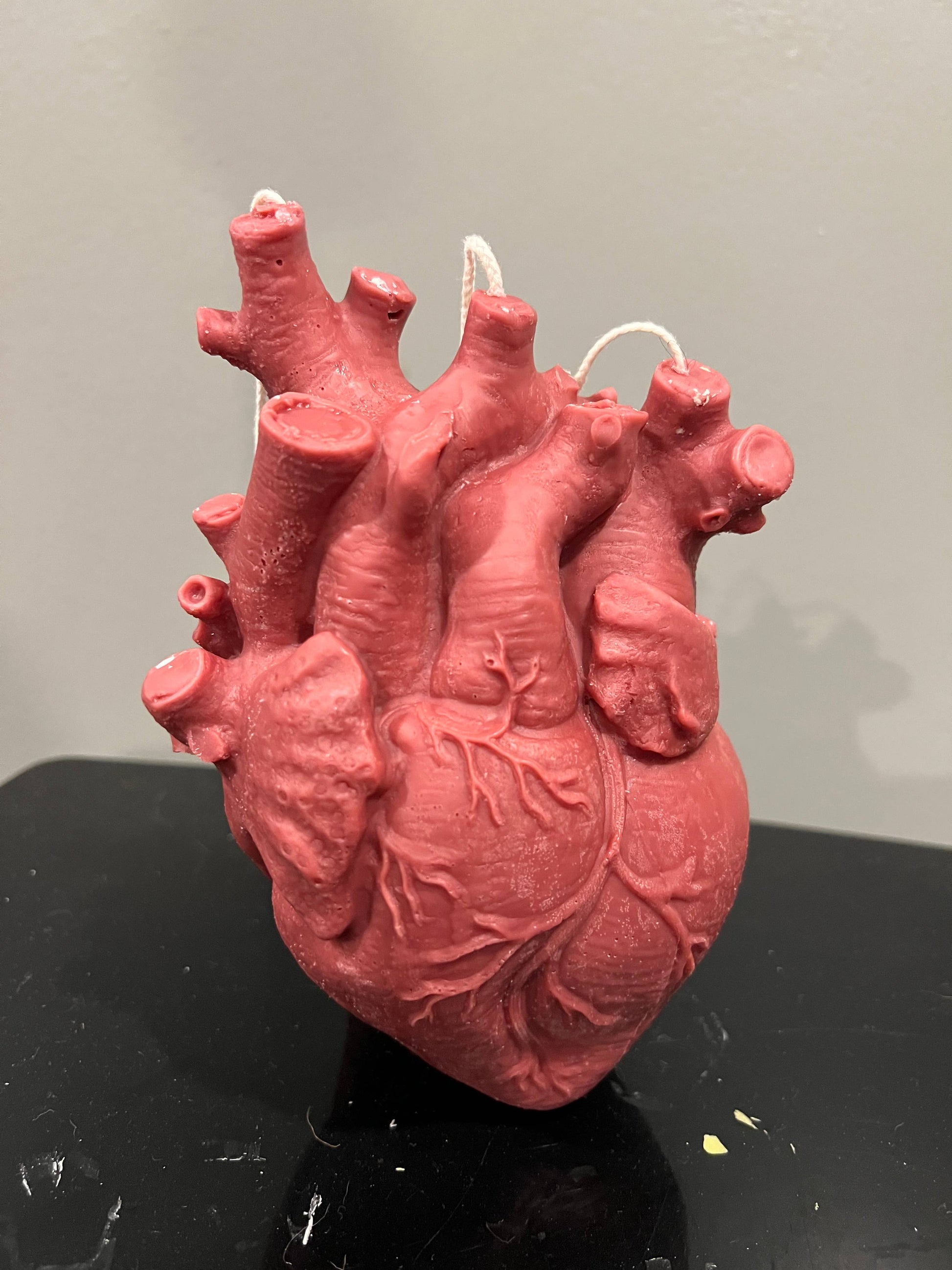 Anatomical Heart Candle