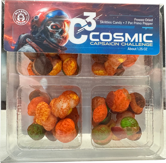 C3 Cosmic Capsaicin Challenge - Freeze Dried Skrittles + 7-P