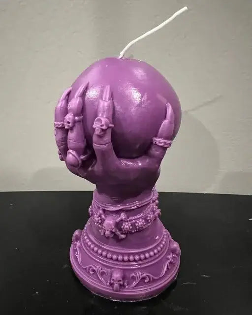 Witches Crystal Ball Candle