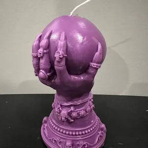 Witches Crystal Ball Candle