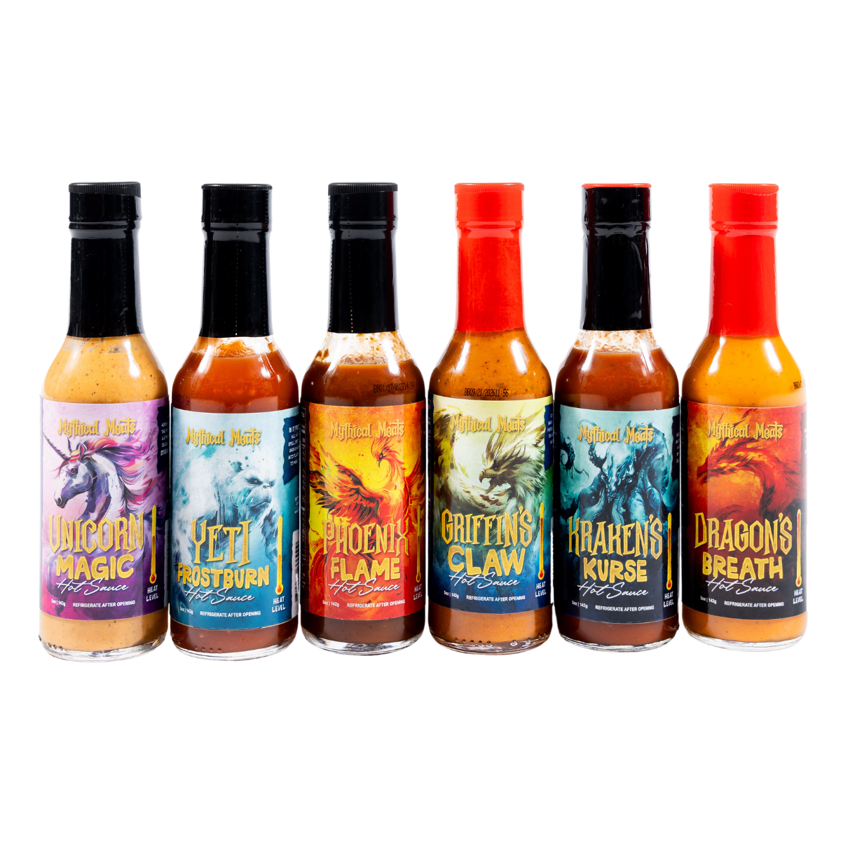 Mythical Meats Hot Sauces