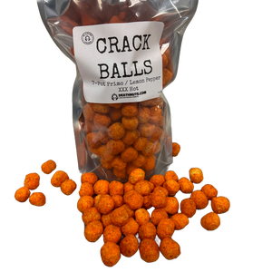 CRACK BALLS HABANERO REAPER - Spicy Puffed Snack