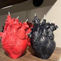 Anatomical Heart Candle