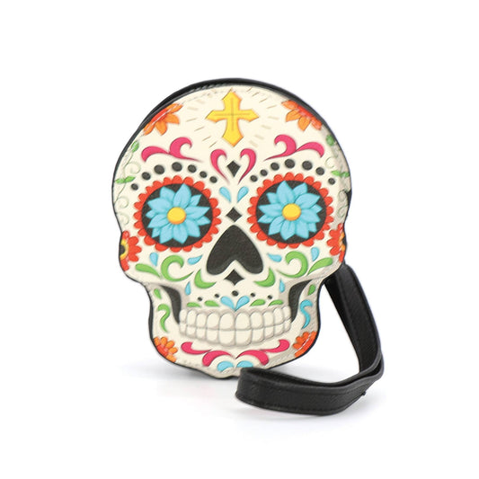 Sugar Skull Wristlet