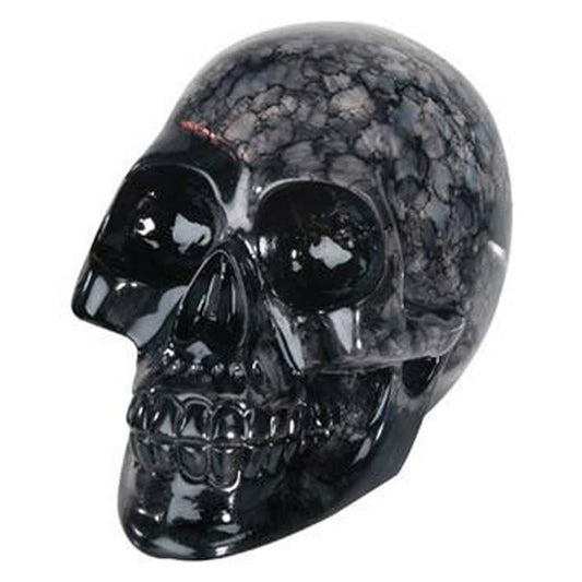 Crystal Translucent Skull Head