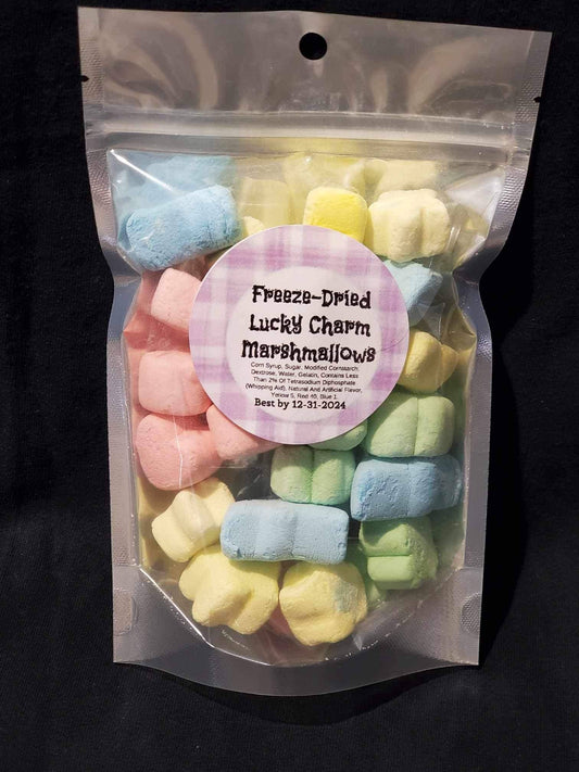 Freeze Dried Lucky Charms Marshmallows