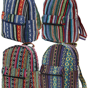 Navajo Boho Tribal Woven Backpack