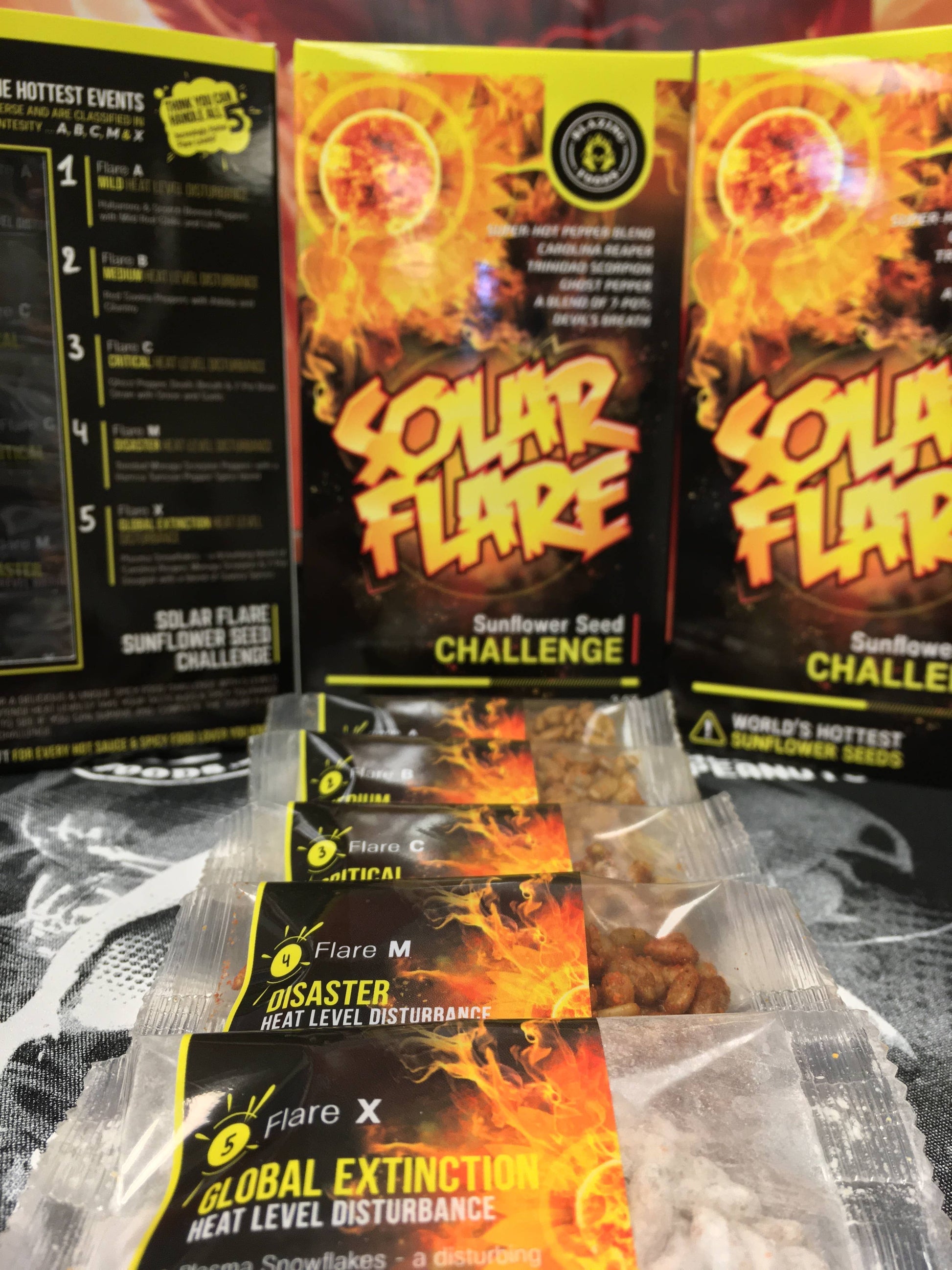 Solar Flare Sunflower Seed Challenge