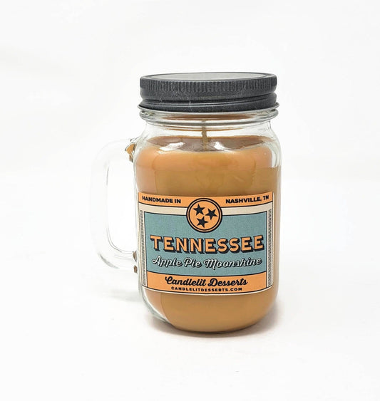 Tennessee Apple Pie Moonshine Candle