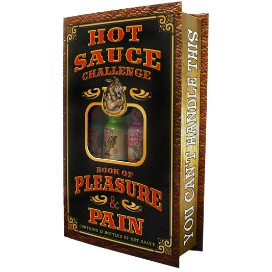 Hot Sauce Challenge Book of Pleasure  Pain