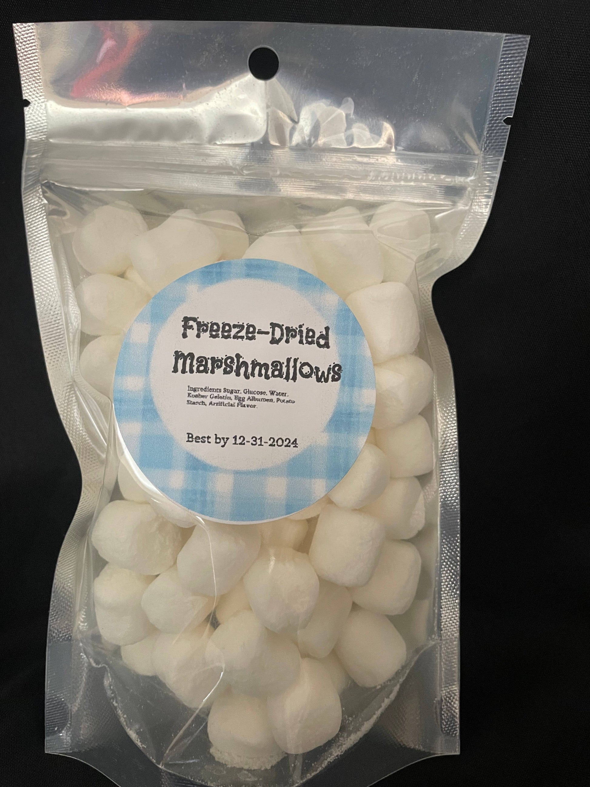 Freeze Dried Candy - White marshmallows