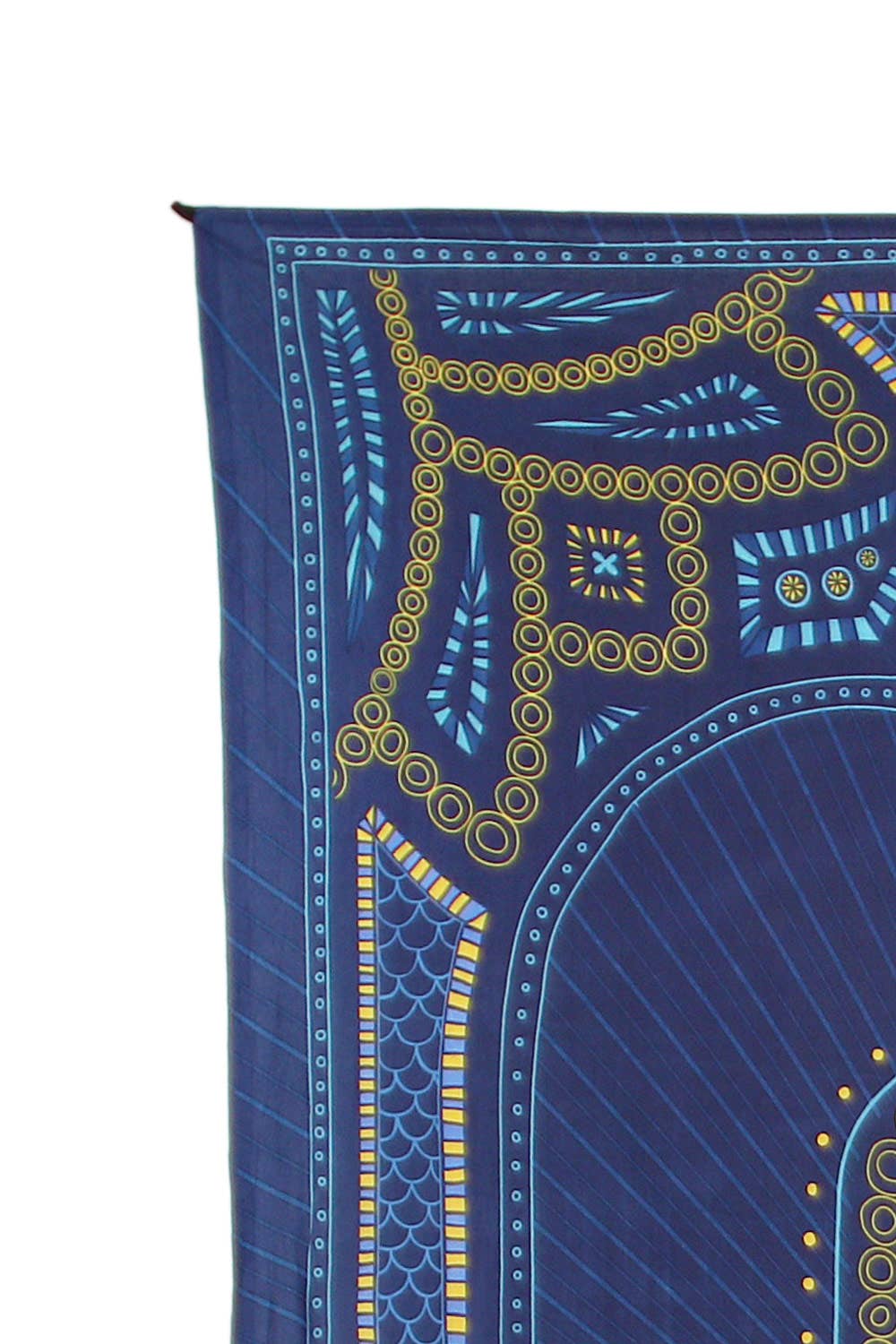 3D Tapestry Hamsa Hand Blue Tapestries