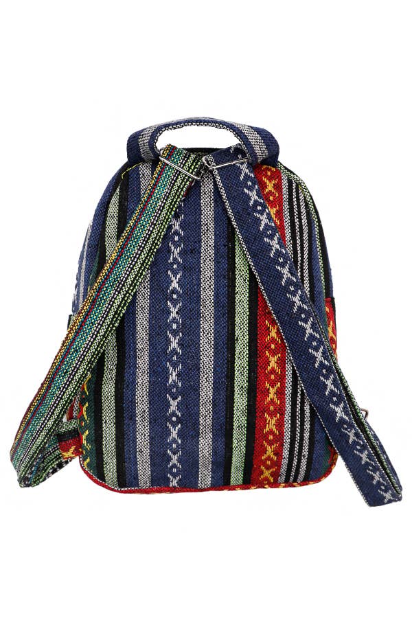 Navajo Boho Tribal Woven Backpack