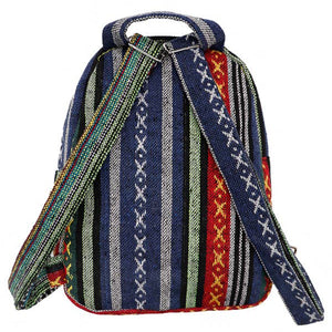 Navajo Boho Tribal Woven Backpack