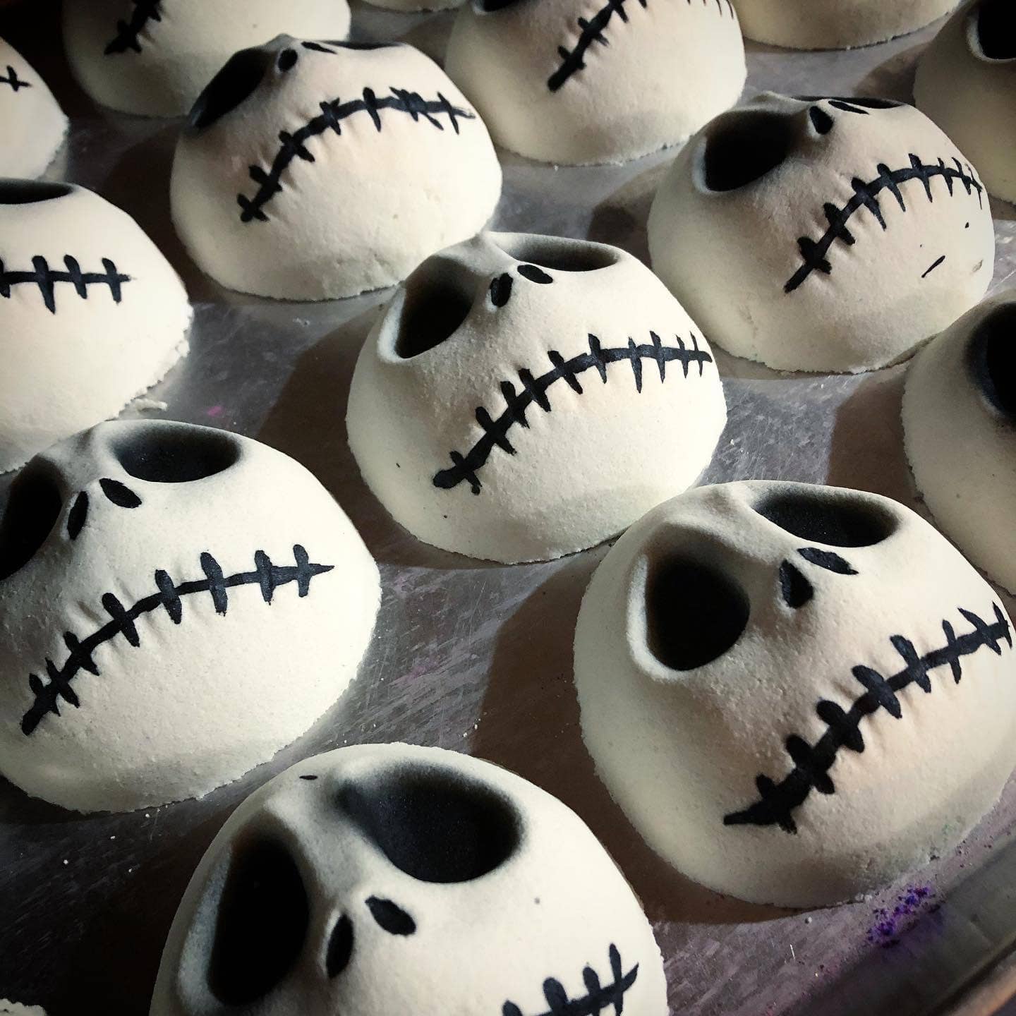 The Nightmare Before Christmas Bath Bomb it's Jack