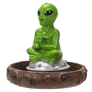 Alien Backflow Incense Burner